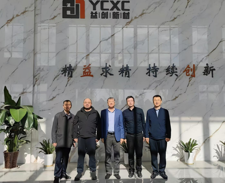 中国绝热节能材料协会领导调研益创新材，“发泡硅酸钙”助力万里管道技术革新